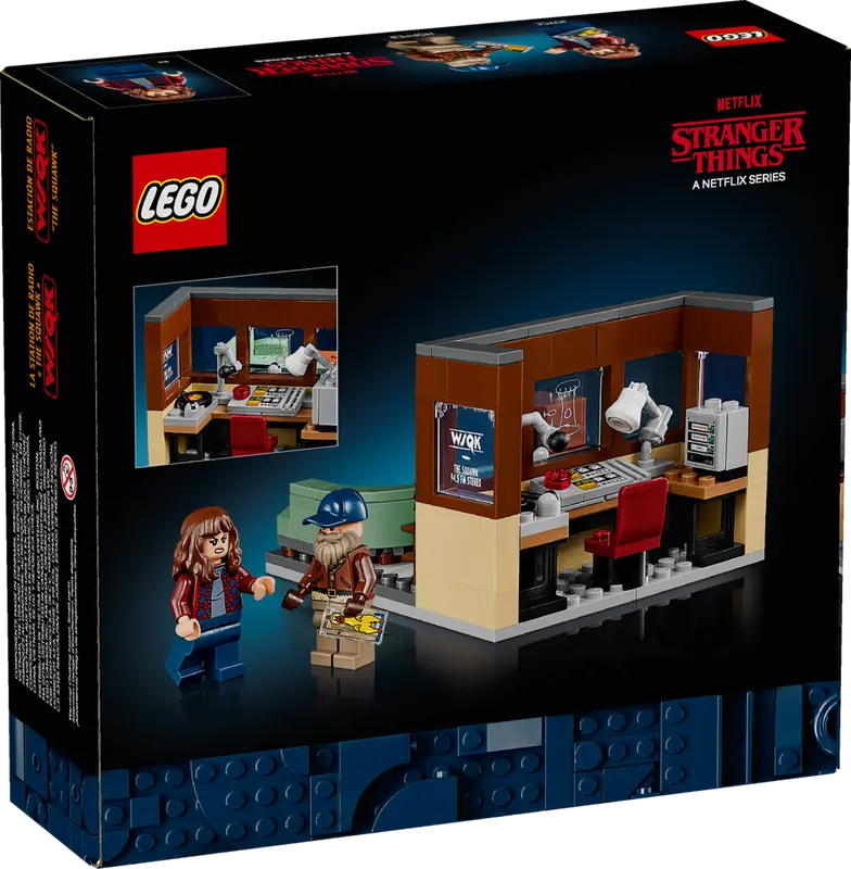 Lego 40891 Stranger Things WSQK Radio Station