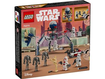 75372 LEGO Star Wars The Clone Wars Clone Trooper & Battle Droid Battle Pack