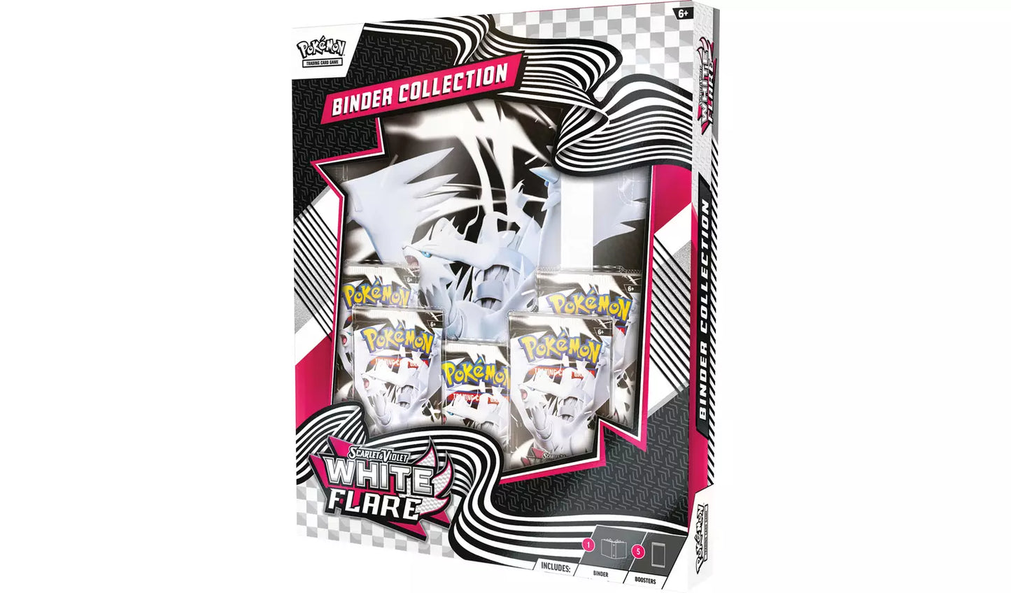 Pokemon Scarlet & Violet White Flare Binder Collection