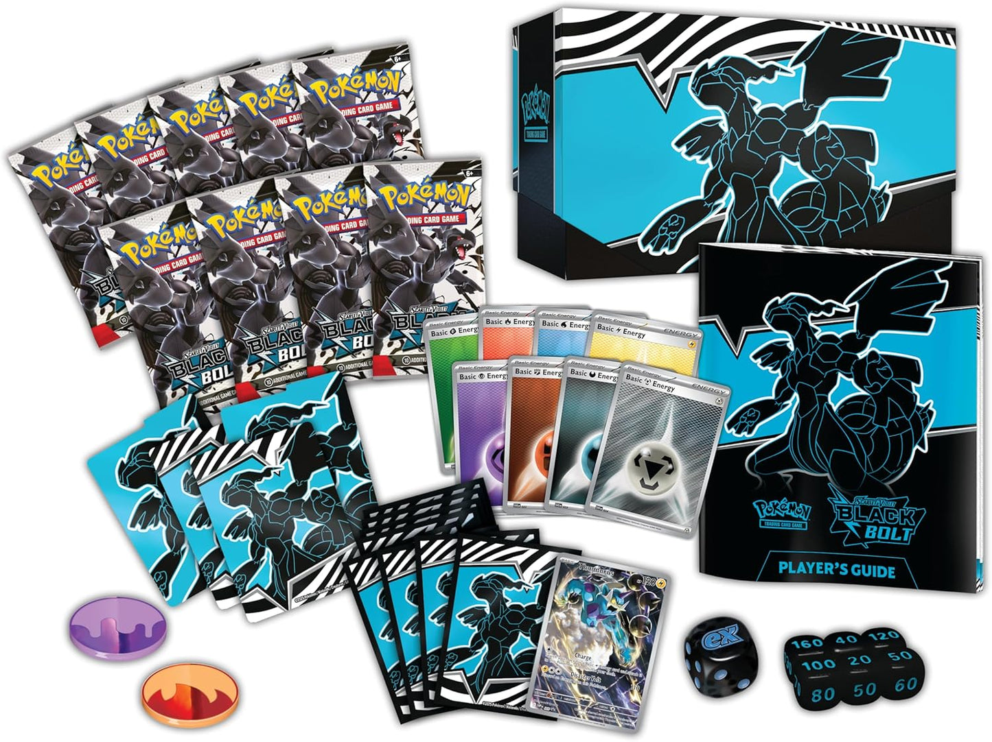 Pokemon Scarlet & Violet Black Bolt Elite Trainer Box Zekrom
