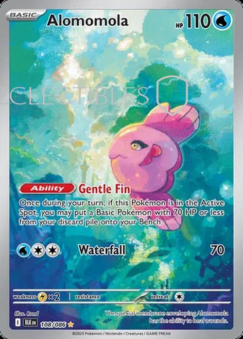 Pokemon Black Bolt 108/086 Alomomola