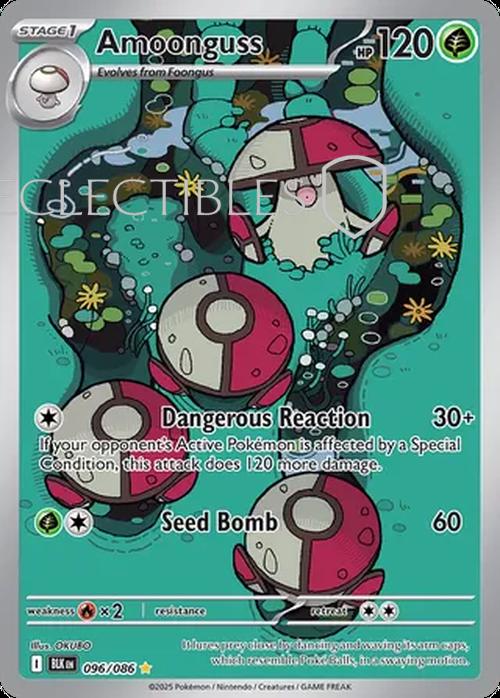 Pokemon Black Bolt 096/086 Amoonguss