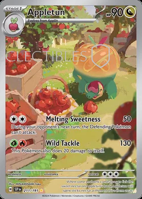 Pokemon Surging Sparks 211/191 Appletun