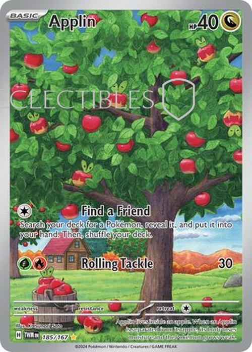 Pokemon Twilight Masquerade 185/167 Applin
