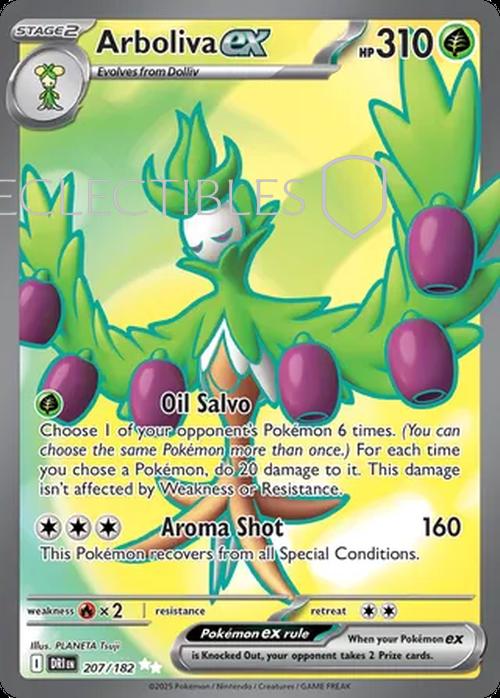 Pokemon Destined Rivals 207/182 Arboliva ex
