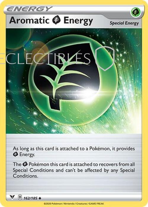 Pokemon Vivid Voltage 162/185 Aromatic Grass Energy Reverse Holo