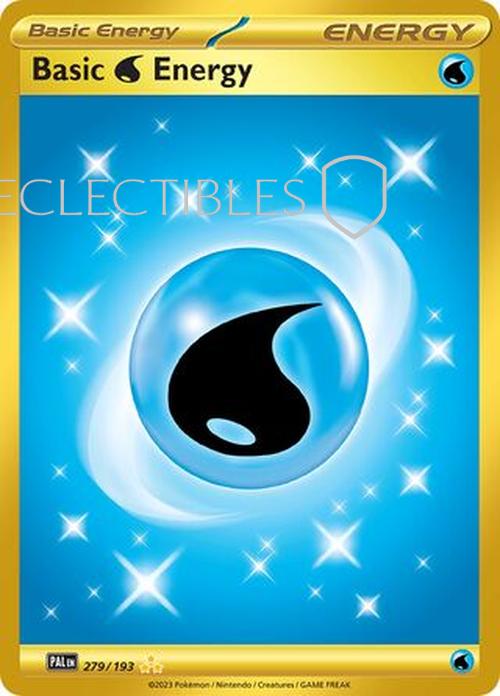 Pokemon Paldea Evolved 279/193 Basic Water Energy