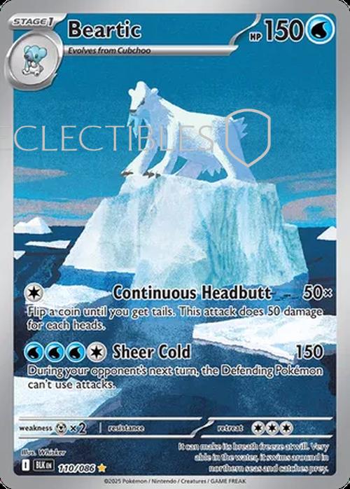 Pokemon Black Bolt 110/086 Beartic