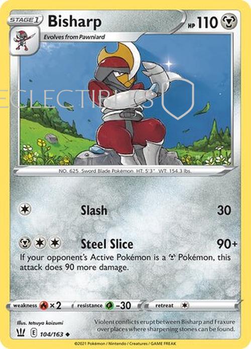 Pokemon Battle Styles 104/163 Bisharp Reverse Holo