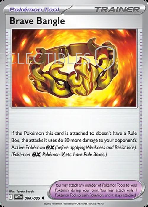 Pokemon White Flare 080/086 Brave Bangle Reverse Holo