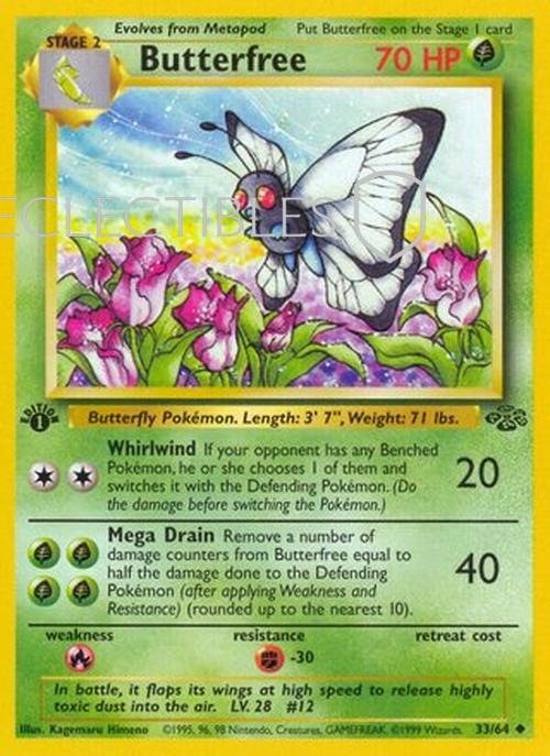 Pokemon Jungle 33/64 Butterfree