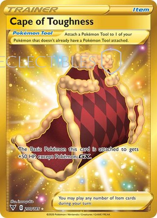 Pokemon Vivid Voltage 200/185 Cape of Toughness