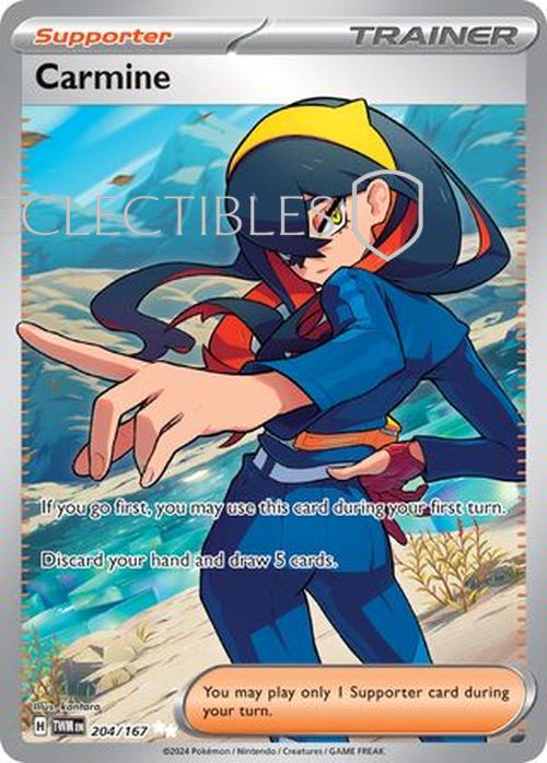 Pokemon Twilight Masquerade 204/167 Carmine