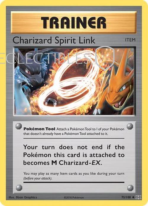 Pokemon evolutions 075/108 Charizard Spirit Link Common