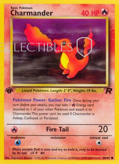 Pokemon Team Rocket 50/82 Charmander