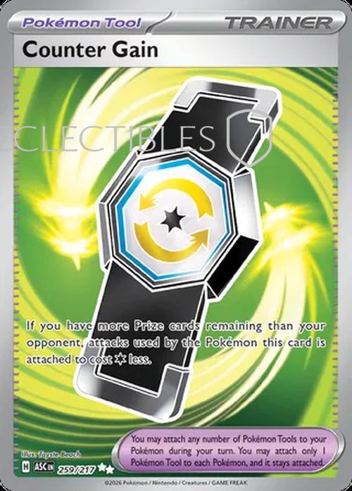 Pokemon Ascended Heroes 259/217 Counter Gain