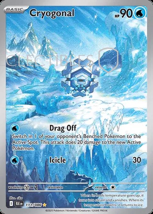 Pokemon Black Bolt 111/086 Cryogonal