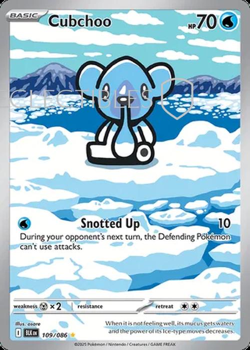 Pokemon Black Bolt 109/086 Cubchoo