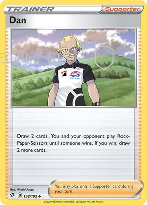 Pokemon Rebel Clash 158/192 Dan  Reverse Holo
