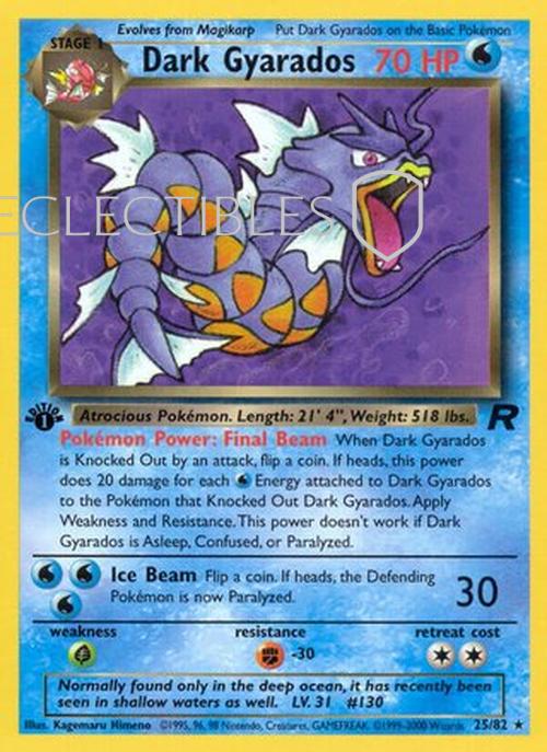 Pokemon Team Rocket 25/82 Dark Gyarados