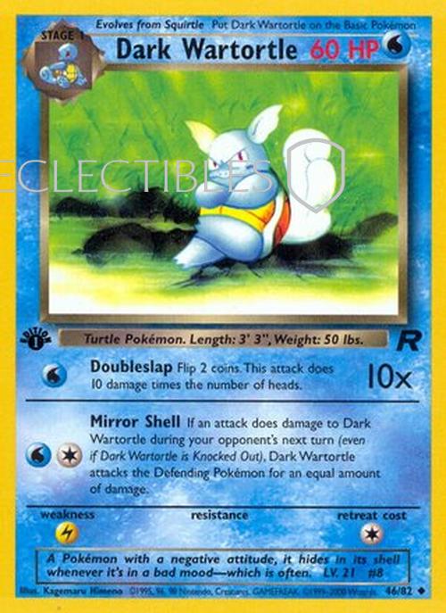 Pokemon Team Rocket 46/82 Dark Wartortle