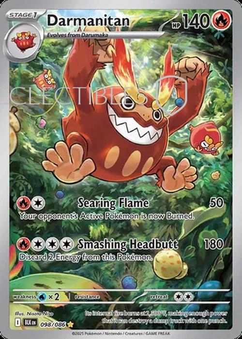 Pokemon Black Bolt 098/086 Darmanitan