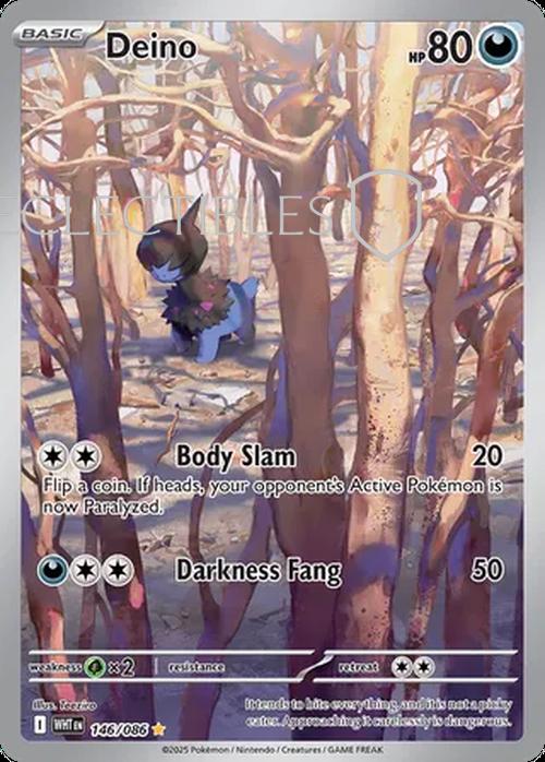 Pokemon White Flare 146/086 Deino