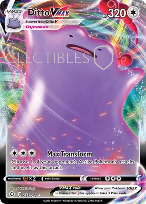 Pokemon Shining Fates 051/072 Ditto VMAX