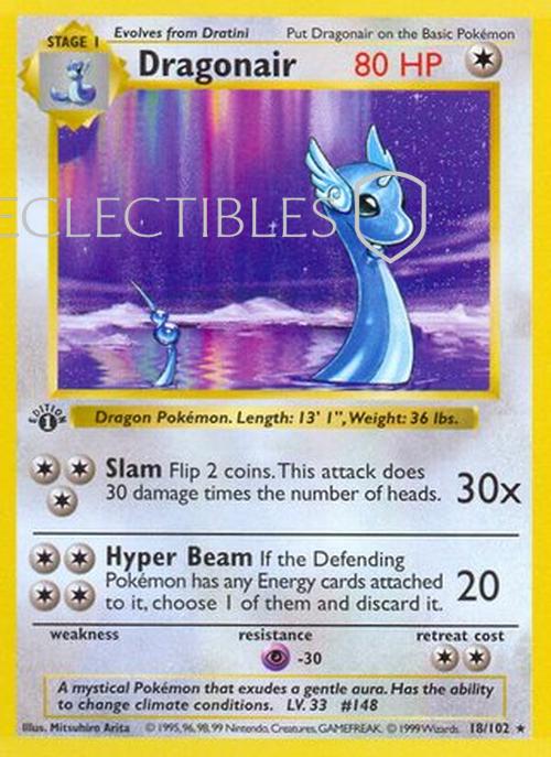 Pokemon Base Set 018/102 Dragonair