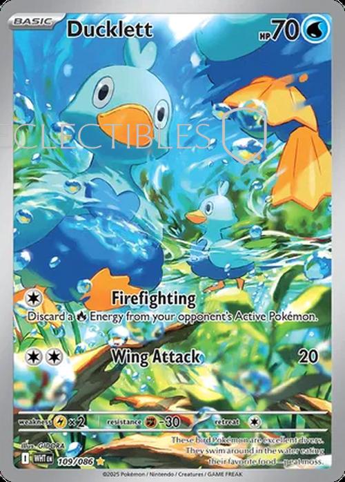 Pokemon White Flare 109/086 Ducklett