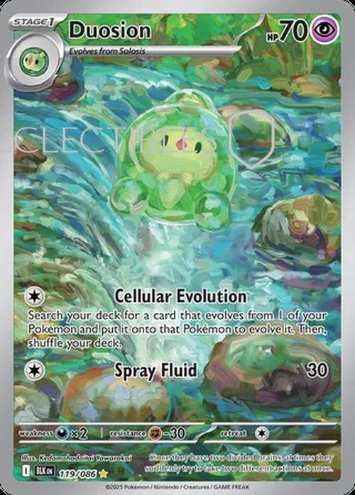 Pokemon Black Bolt 119/086 Duosion