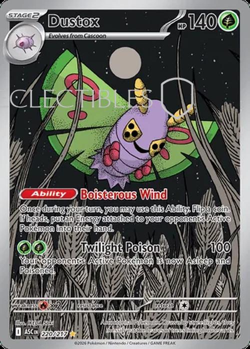 Pokemon Ascended Heroes 220/217 Dustox