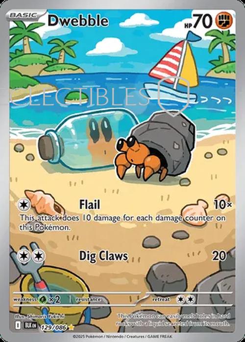 Pokemon Black Bolt 129/086 Dwebble