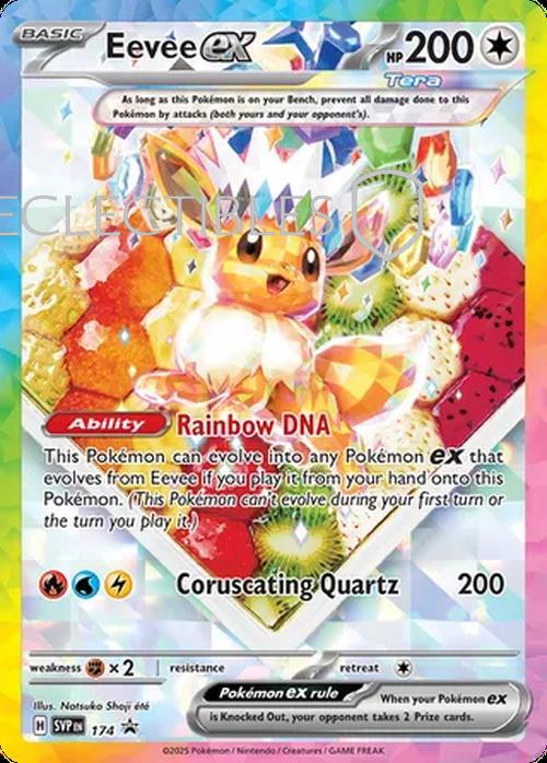 Pokemon SV Black Star Promos SV 174 Eevee ex