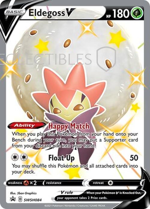 Pokemon SWSH Black Star Promos SWSH 084 Eldegoss V