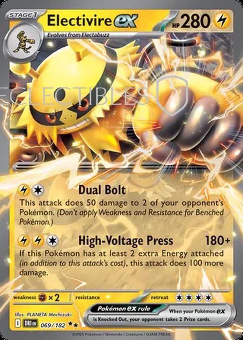Pokemon Destined Rivals 069/182 Electivire ex