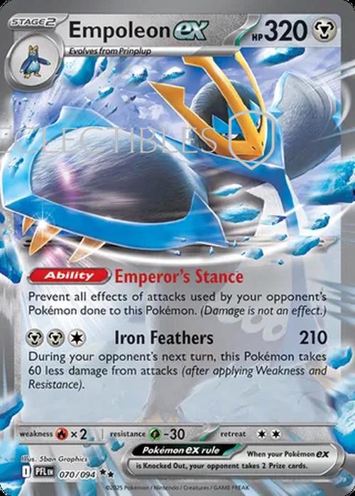 Pokemon Phantasmal Flames 070/094 Empoleon ex
