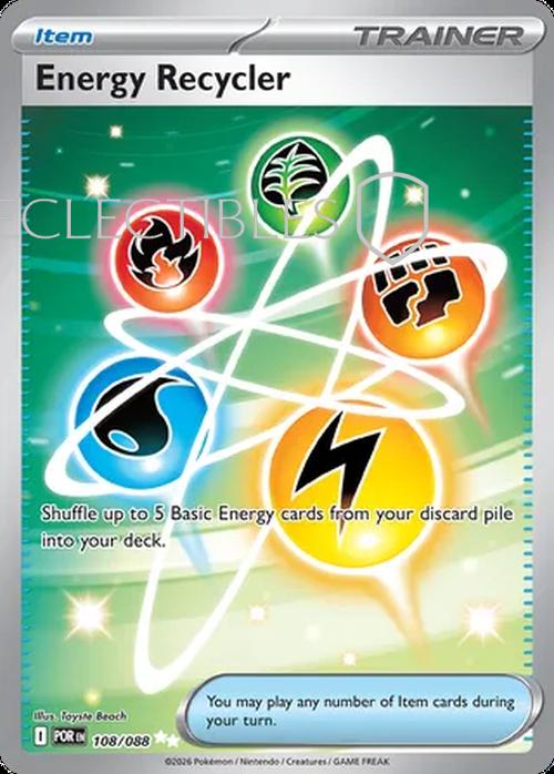 Pokemon Perfect Order 108/88 Energy Recycler