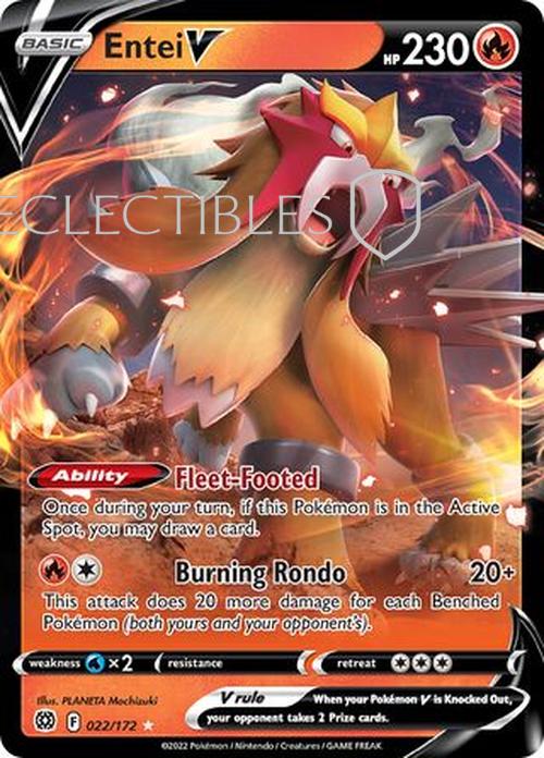 Pokemon Brilliant Stars 022/172 Entei V