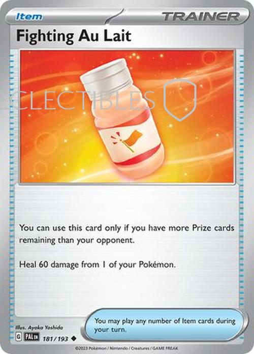 Pokemon Paldea Evolved 181/193 Fighting Au Lait Reverse Holo