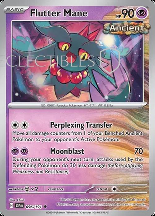 Pokemon Surging Sparks 096/191 Flutter Mane Holo