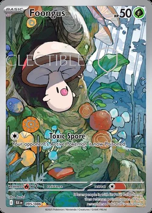Pokemon Black Bolt 095/086 Foongus