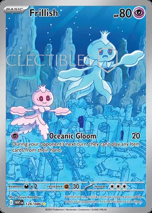 Pokemon White Flare 126/086 Frillish
