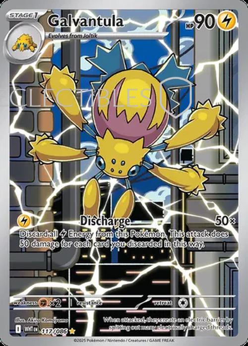 Pokemon White Flare 117/086 Galvantula
