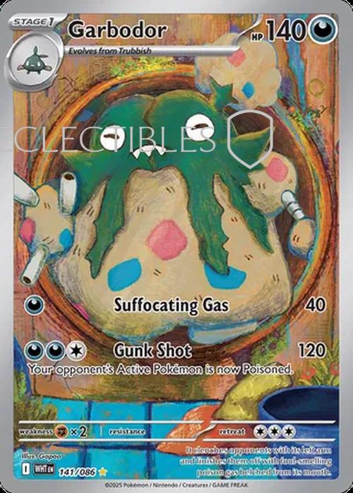 Pokemon White Flare 141/086 Garbodor
