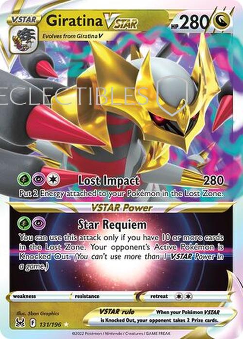 Pokemon Lost Origin 131/196 Giratina VSTAR