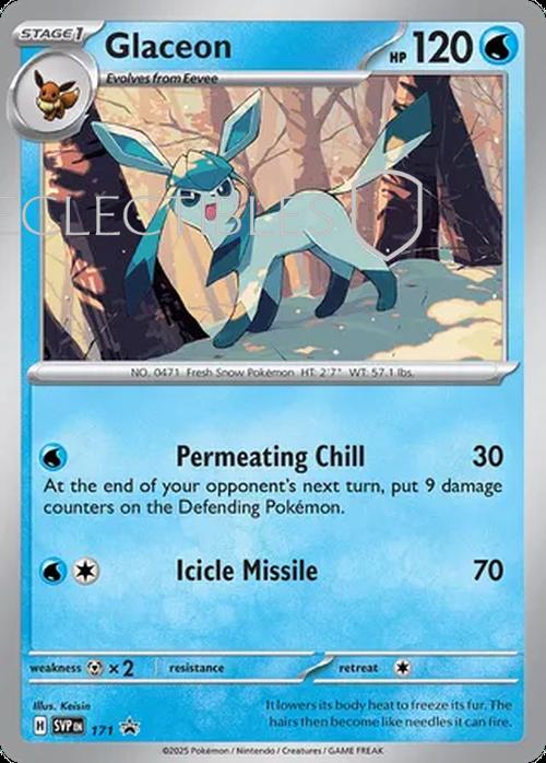 Pokemon SV Black Star Promos SV 171 Glaceon