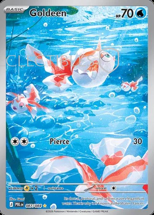 Pokemon pitch black 087/84 Goldeen