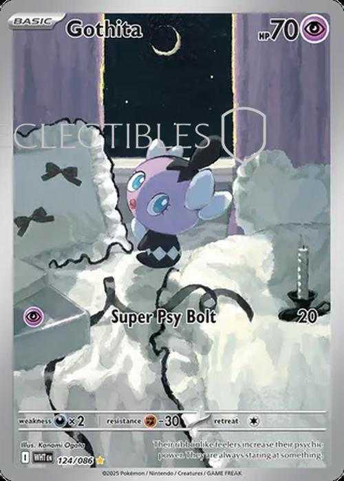 Pokemon White Flare 124/086 Gothita