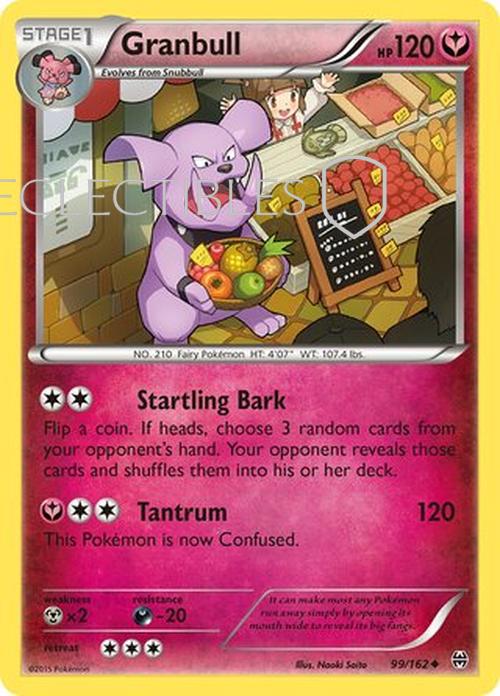 Pokemon BREAKthrough 099/162 Granbull  Reverse Holo